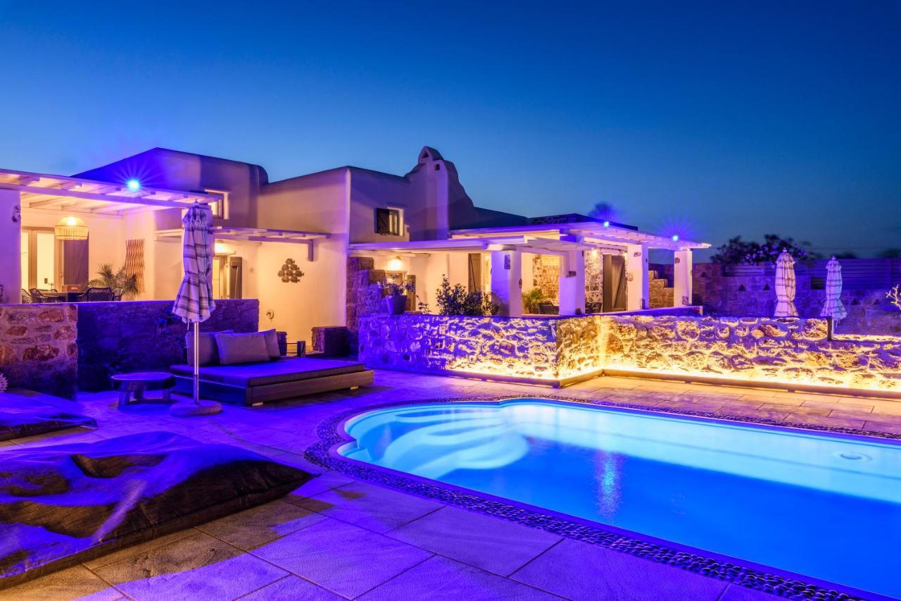 Aurora Mykonos Villas Kalafatis Exterior foto