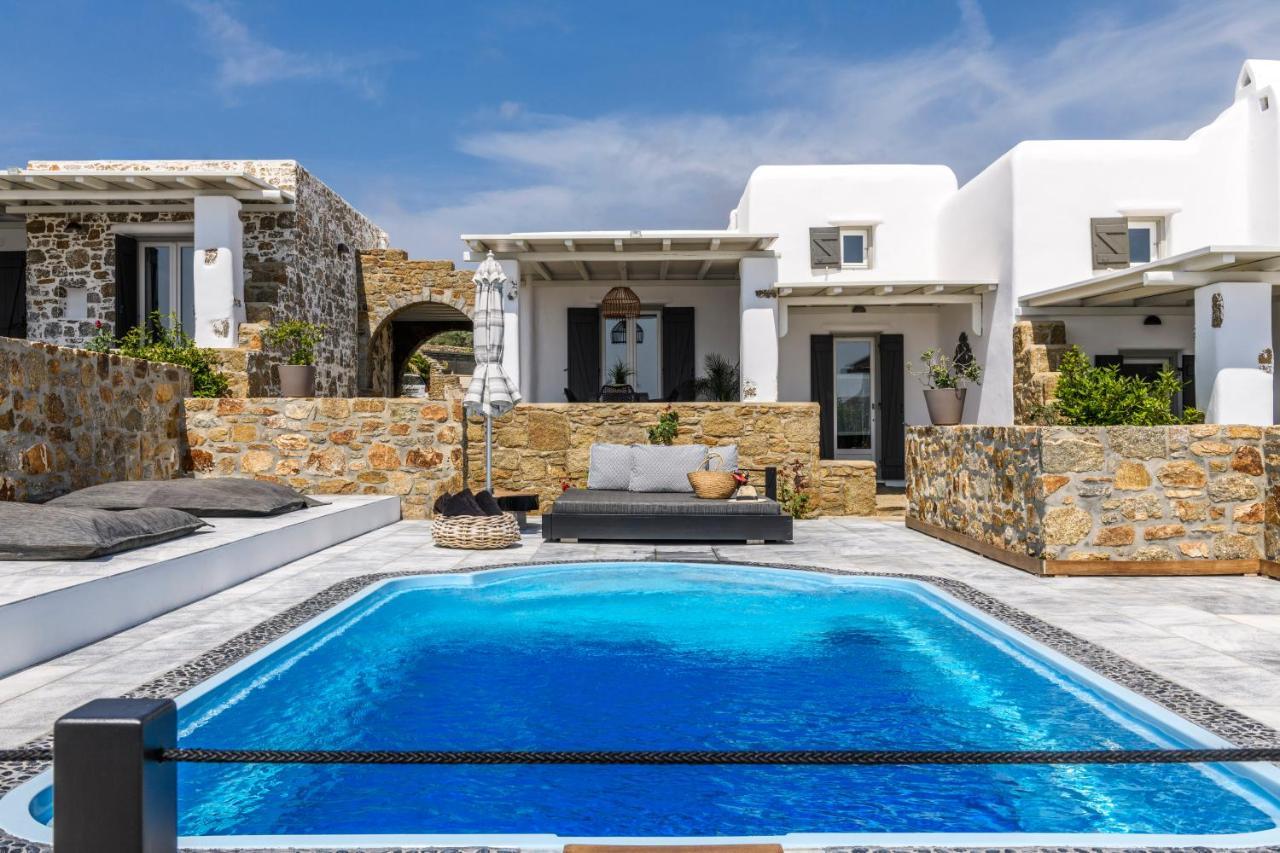 Aurora Mykonos Villas Kalafatis Exterior foto