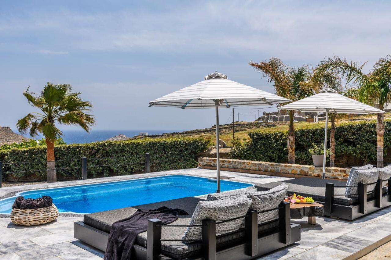 Aurora Mykonos Villas Kalafatis Exterior foto
